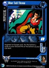 Blue Tail Throw - 27 - Unlimited Edition - Flat Foil